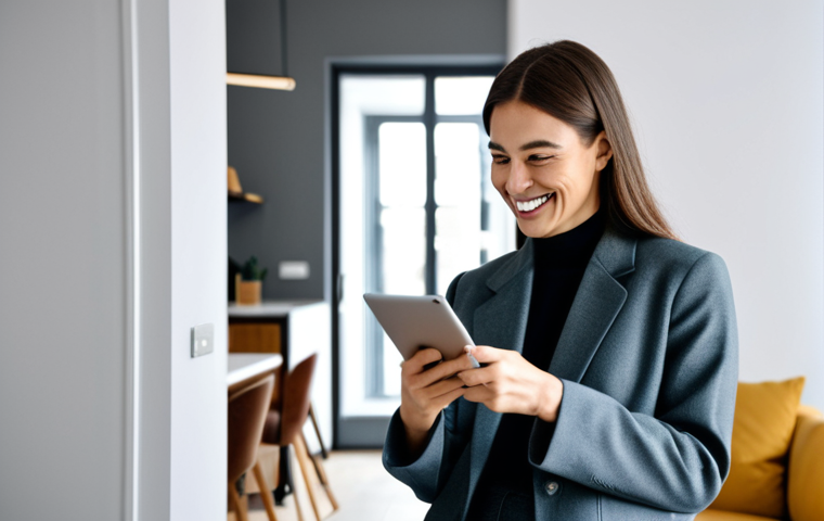 카드 이용한 재테크 방법 - Smart Credit Card Usage**
A professional-looking woman smiling confidently, holding a credit card i...
